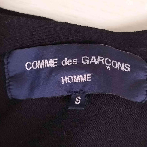 コムデギャルソンオム COMME des GARCONS HOMME AD2009 09AW Hロゴ 後染め コットンカシミヤ カーディガン メンズ JPN:S