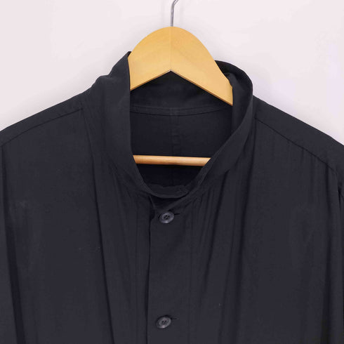 ヨウジヤマモトプールオム Yohji Yamamoto POUR HOMME 23SS TENCEL POPLIN SHIRT-STYLE COAT テンセル ポプリン シャツ スタイル コート メンズ JPN:3