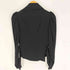 ヨウジヤマモト Yohji Yamamoto COLLECTIONS 25SS SEETING CLOTH BIG LAPEL BIKER JACKET セッティング クロス ビッグラペル バイカー ジャケット レディース JPN:1