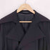 ヨウジヤマモト Yohji Yamamoto COLLECTIONS 23AW AIRY MOSSER B COLLAR FLARE COAT エアリーモッサー Bカラーフレアコート レディース JPN:1