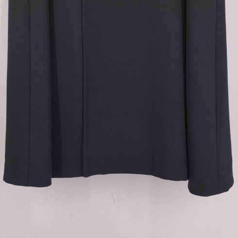 ヨウジヤマモト Yohji Yamamoto COLLECTIONS 23AW AIRY MOSSER B COLLAR FLARE COAT エアリーモッサー Bカラーフレアコート レディース JPN:1