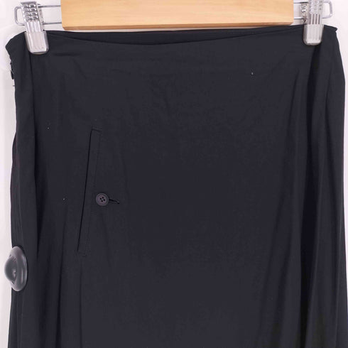 ヨウジヤマモト Yohji Yamamoto COLLECTIONS 25SS Ry WRINKLED LAWN R POCKET SKIRT Ry シワ加工ローン R ポケットスカート レディース JPN:1
