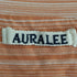 オーラリー AURALEE 20SS Hard Twist Border Double Cloth/シャツ メンズ JPN:3