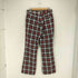 70-80s ロケットTALON チェック柄 パンツ メンズ