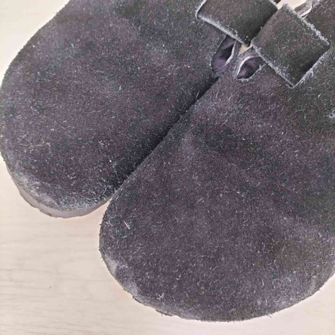 ビルケンシュトック BIRKENSTOCK BOSTON SHEARLING ボストンシアリング スエードレザーサンダル メンズ EUR:43