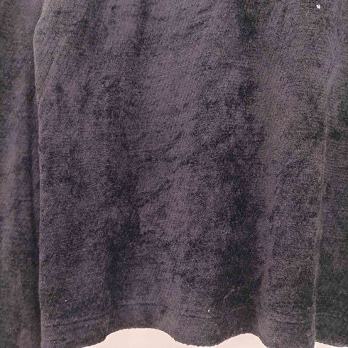 ヨウジヤマモトプールオム Yohji Yamamoto POUR HOMME 90S 織り ヘンリーネック ベロア カットソー メンズ JPN:M