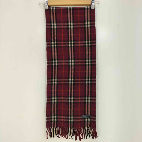 バーバリーズ BURBERRYS 100% LAMBWOOL ノバチェック マフラー レディース