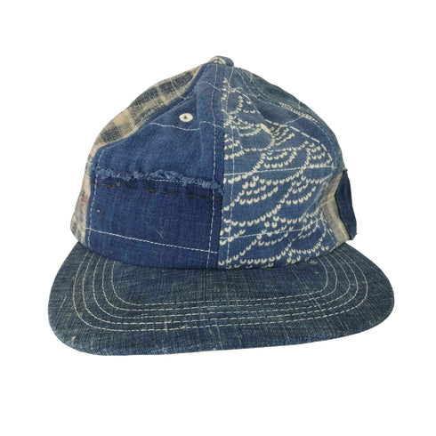 J AUGUR DESIGN MADE IN USA 再構築 パッチワーク 6パネルキャップ メンズ