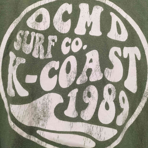 エムブイスポーツ MV SPORT K-COASTフロントプリント クルーネックカットソー メンズ import:M