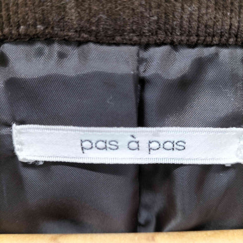 pas a pas コーデュロイカバーオール レディース