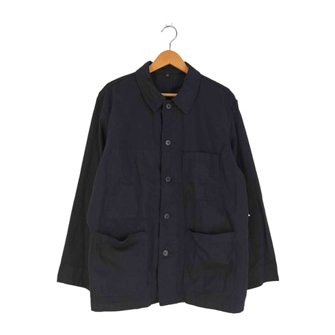 ムジルシリョウヒン 無印良品 24AW 木の実から作ったカポック混ヘリンボーン カバーオール メンズ JPN:XL