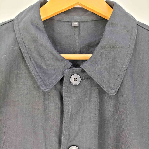 ムジルシリョウヒン 無印良品 24AW 木の実から作ったカポック混ヘリンボーン カバーオール メンズ JPN:XL