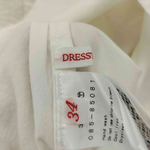 ドレステリア DRESSTERIOR デニムピンタックブザムシャツ レディース 34