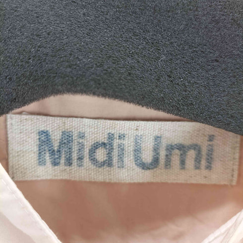 ミディウミ MidiUmi ハーフスリーブAラインシャツ レディース
