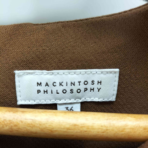 マッキントッシュフィロソフィー MACKINTOSH PHILOSOPHY リボンデザイン ワンピース レディース 36