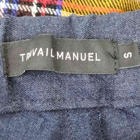 トラバイユマニュアル TRAVAIL MANUEL ルアンチンチノポーラパンツ レディース S
