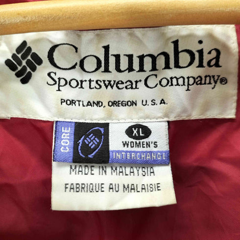 コロンビアスポーツウェア Columbia Sportswear 90S バイカラー スイッチング マウンテン パーカー ジャケット ビックサイズ 裾ドローコード ダブルジップ メンズ WOMENS XL