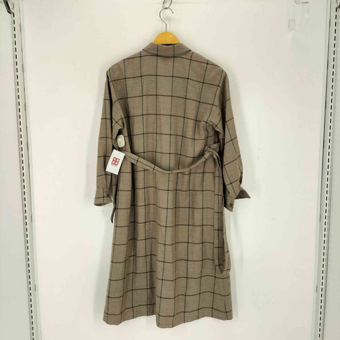 マッキントッシュフィロソフィー MACKINTOSH PHILOSOPHY ウインドウペンチェックシャツワンピース レディース 36