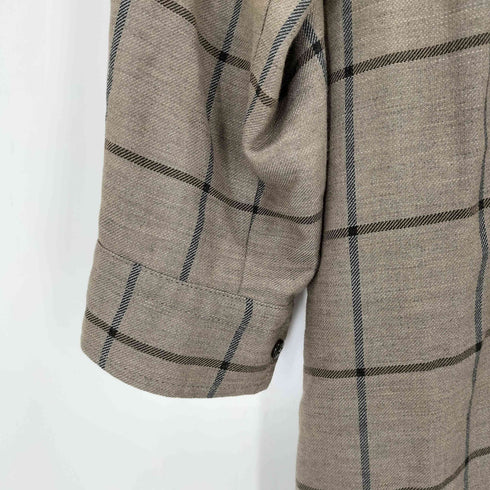マッキントッシュフィロソフィー MACKINTOSH PHILOSOPHY ウインドウペンチェックシャツワンピース レディース 36