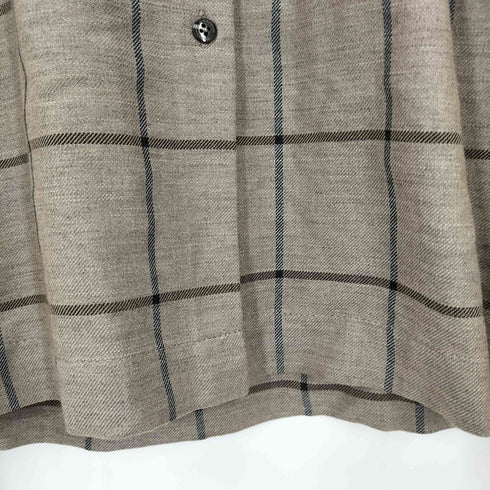 マッキントッシュフィロソフィー MACKINTOSH PHILOSOPHY ウインドウペンチェックシャツワンピース レディース 36