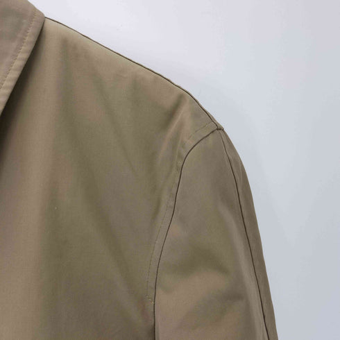 ポールスミスロンドン Paul Smith LONDON Balmacaan Coat 裏地ストライプ ライナー付き 比翼 バルマカーン ステンカラー コート メンズ import:L