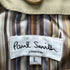 ポールスミスロンドン Paul Smith LONDON Balmacaan Coat 裏地ストライプ ライナー付き 比翼 バルマカーン ステンカラー コート メンズ import:L