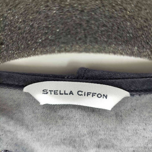 ステラシフォン STELLA CIFFON ビッグカラー ブラウス レディース 36