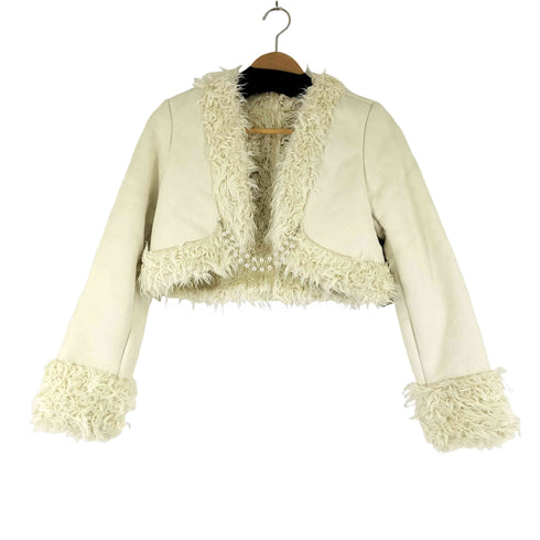 ファークロップドデザインジャケット レディース