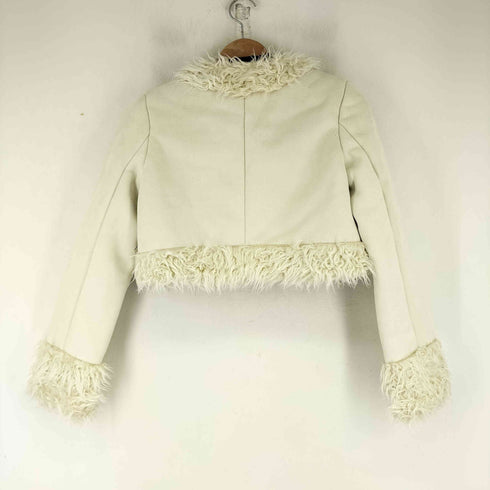 ファークロップドデザインジャケット レディース