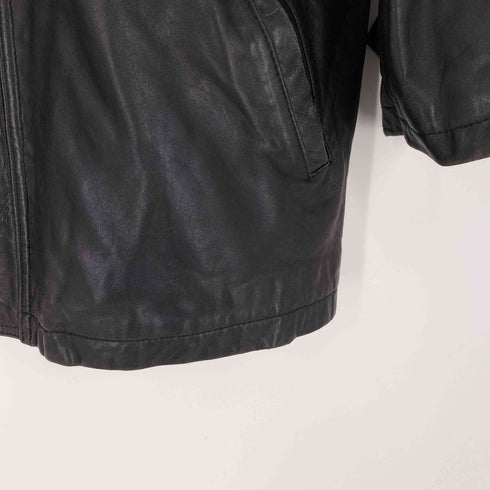 Diego 90S フランス製 裏地キルティング 羊革 ラムレザー カーコート メンズ import:M