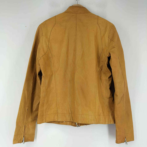 HARLEM ROUNGE ピッグレザー シングルライダースジャケット メンズ import:L