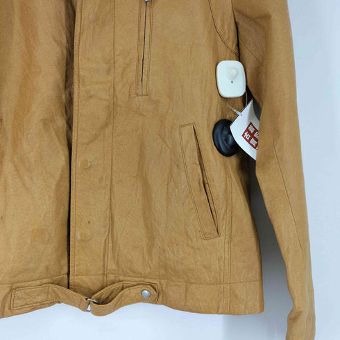 HARLEM ROUNGE ピッグレザー シングルライダースジャケット メンズ import:L