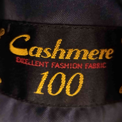 MADE IN ITALY カシミア100% ステンカラーコート メンズ