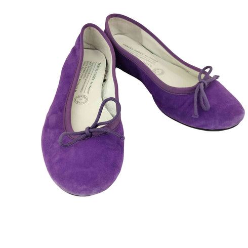 ショセ CHAUSSER TRAVEL SHOES by chausser スエード バレエシューズ レディース 36