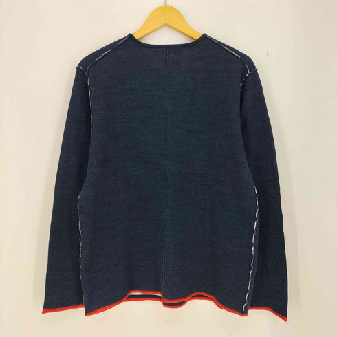 ナリフリ narifuri コットン リバーシブル サイクルニット メンズ JPN:L