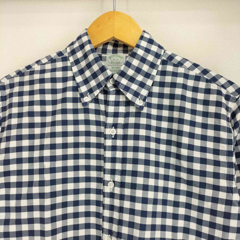 ブルックスブラザーズ BROOKS BROTHERS ギンガムチェック L/S ボタンダウン シャツ メンズ