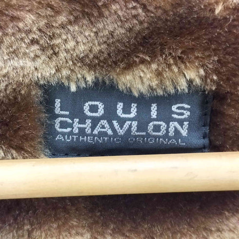 louis chavlon フェイクファージャケット メンズ 2l