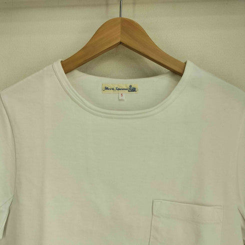 メルツ ベー シュヴァーネン Merz b. Schwanen ヘビーオンス S/S ポケット Tシャツ メンズ