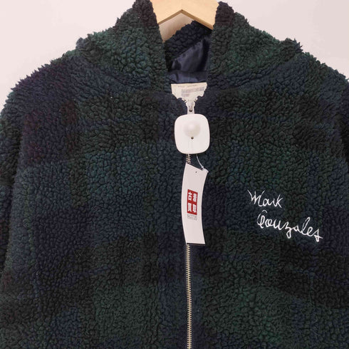 マークゴンザレス Mark Gonzales ボアフリース フード ジップ パーカー メンズ import:L