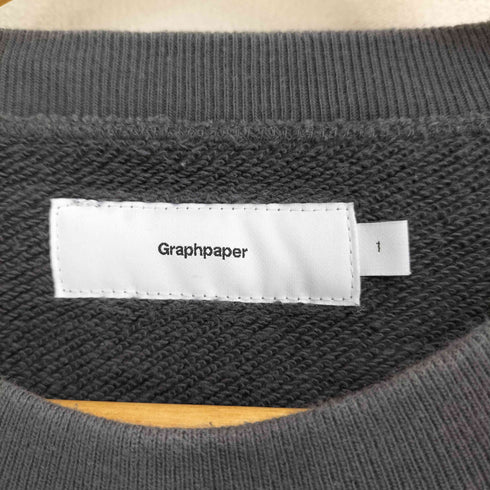 グラフペーパー Graphpaper LOOPWHEELER ループウィラーラグランスウェット メンズ JPN:1