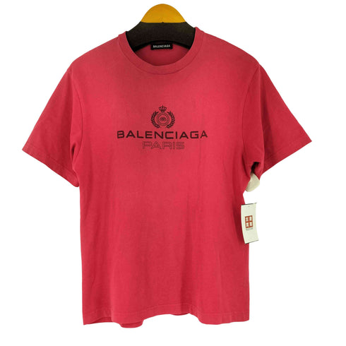 バレンシアガ BALENCIAGA BBロゴプリントTシャツ メンズ JPN:XS