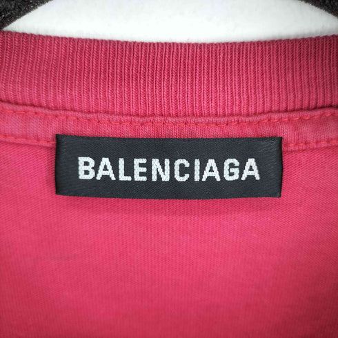 バレンシアガ BALENCIAGA BBロゴプリントTシャツ メンズ JPN:XS