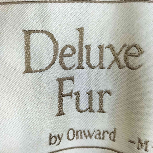 DELUXE FUR BY ONWARD リアルファージャケット レディース import:M