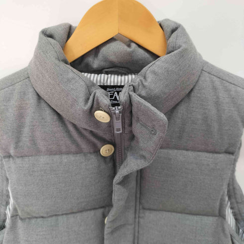 ビームス BEAMS 裏地ストライプ ダウンベスト メンズ JPN:M