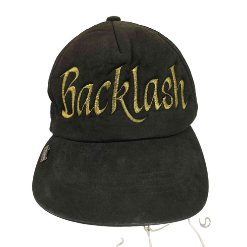 イサムカタヤマ バックラッシュ ISAMU KATAYAMA BACKLASH スエード メッシュトラッカーキャップ メンズ