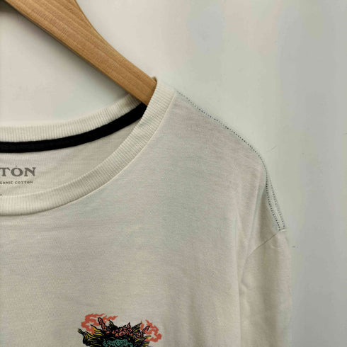 バートン BURTON ドラゴン プリント クルーネック L/S Tシャツ メンズ import:L