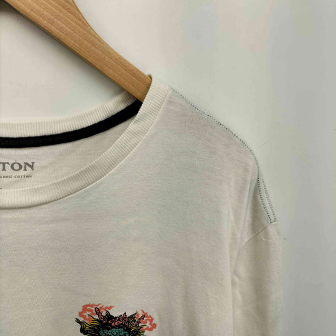 バートン BURTON ドラゴン プリント クルーネック L/S Tシャツ メンズ import:L