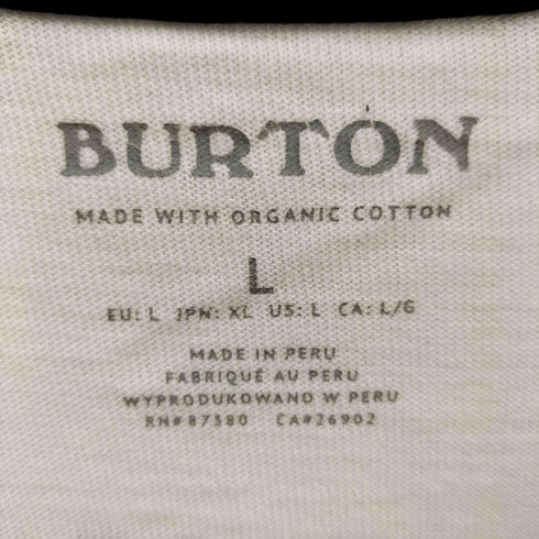 バートン BURTON ドラゴン プリント クルーネック L/S Tシャツ メンズ import:L