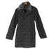 RUSTENBURG ファー付き ダブルトレンチコート メンズ import:M
