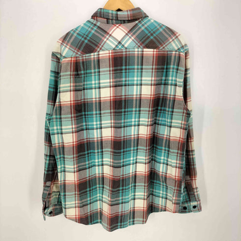 バートン BURTON ダブル フラップ ポケット チェック L/S ネル シャツ メンズ import:L